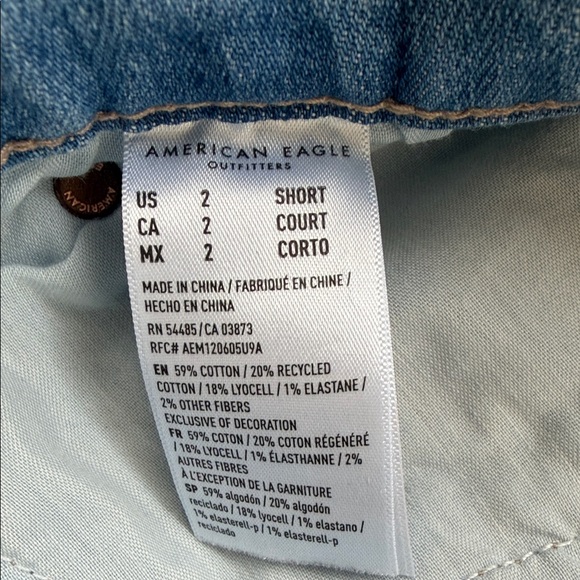 American Eagle Outfitters Super High Rise Baggy Wide Leg Jeans - Picture 9 of 11